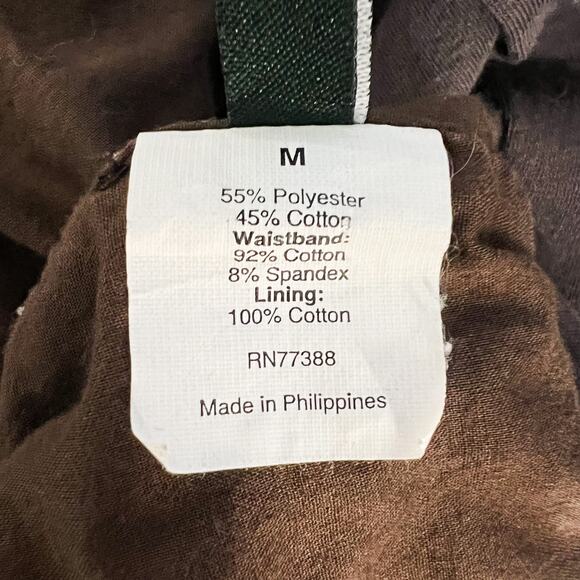 J. Crew Skirt Womens M Flowy A-Line Sheer Fold Over Brown Casual Minimalist Boho - Picture 5 of 6